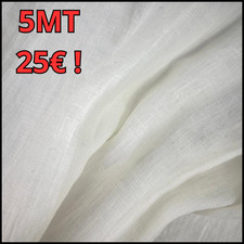 TESSUTO PURO LINO PER