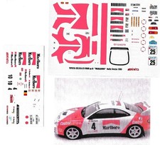 Decal 1/43 Toyota Celica ST205 MARL*ORO Rally Sweden'95 Ypres'96 Meri Kits