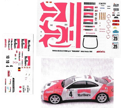 Decal toyota celica - toyota, st205