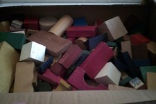 lotto costruzioni in legno varie misure  anni 60/70 in legno leggi