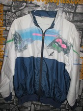Vintage Australian by l'Alpina gabber tennis tracksuit jacket '80s made in Italy