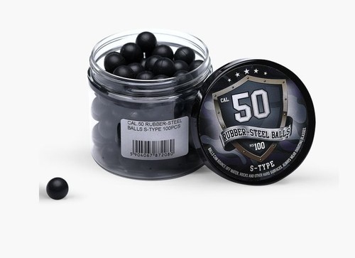 Palline gomma cal 50 - palline, di