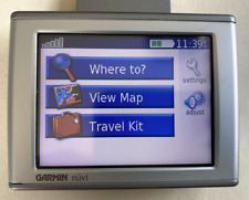 Garmin Nuvi 350 GPS English / Asian Languages BUNDLE with Accessories WORKING