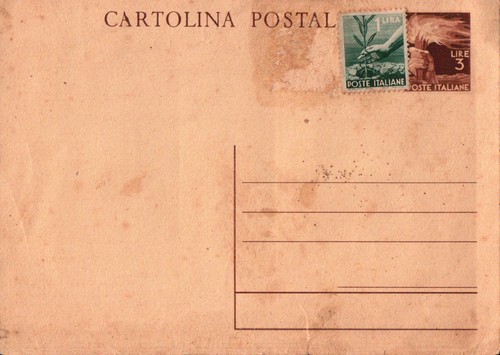 Intero postale lire poste - postale,