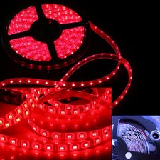 Rotolo 5 metri led rosso fuoco