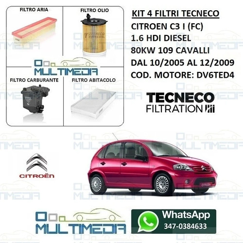 Tagliando filtri tecneco - 4,