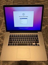 2015 Apple MacBook Pro 15" Retina Quad Core i7 - 16GB - 512GB SSD HD.OS Monterey