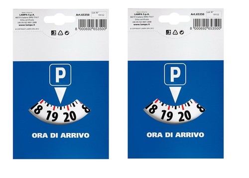 Set pezzi disco orario - set,