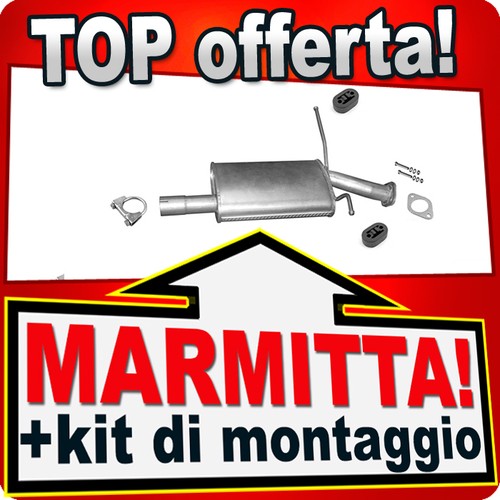 Silenziatore centrale hyundai - silenziatore,