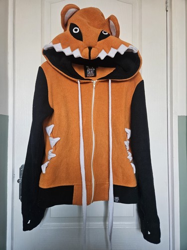 Felpa con cappuccio zip - cappuccio,