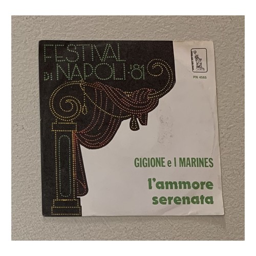 Gigione marines vinile 7 - e, 7"