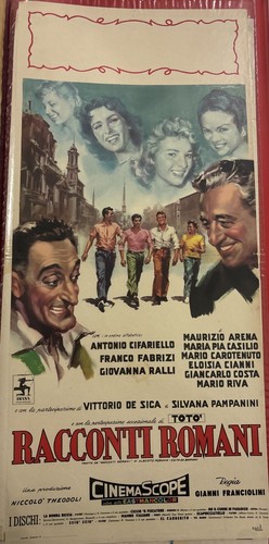 Locandina cinema toto - locandina, toto'