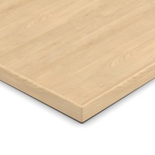 Decorazione truciolare 19 mm piano tavolo mandal acero naturale con bordo ABS bordatura