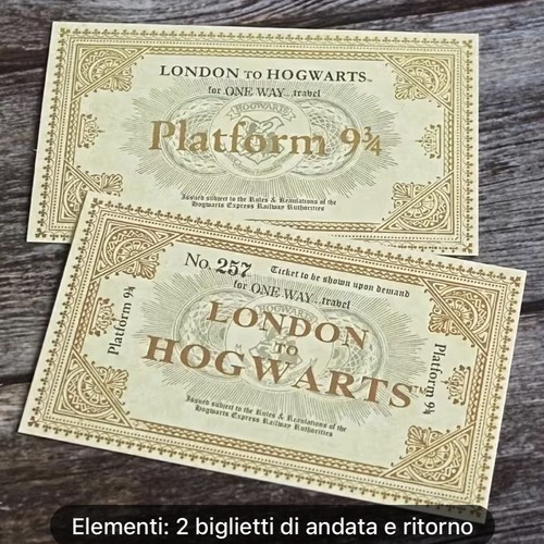 Harry potter gadget biglietti