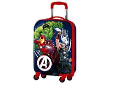 Avengers Valigia 55cm ABS Rigida Trolley Bambini Bagaglio a mano 4 Ruote