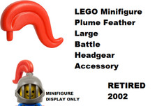 LEGO Minifigure ROSSO Piuma di