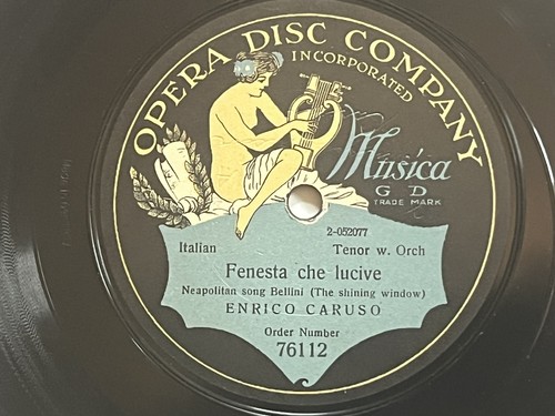 78rpm caruso fenesta - 78rpm,