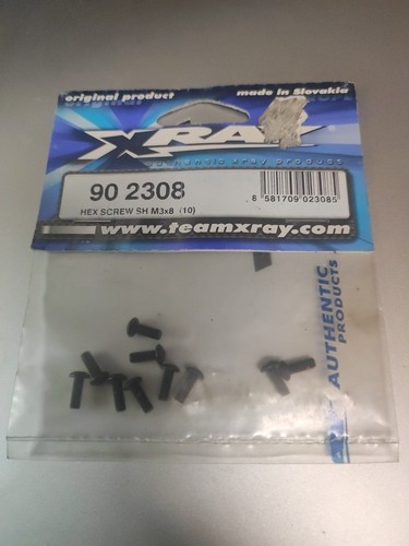 Xray hex screw m3x8 - xray, (10)
