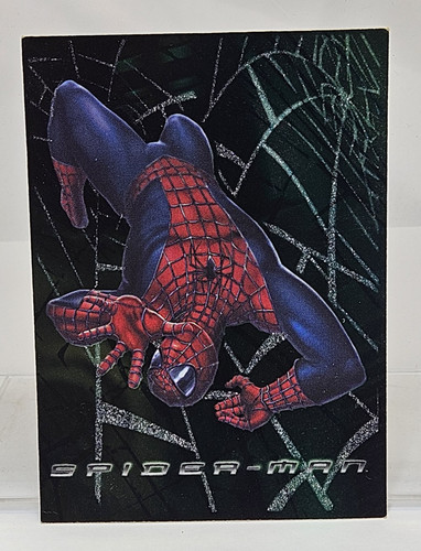 2002 topps spider man foil - topps, spider-man