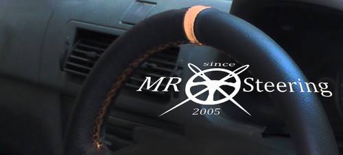 Coprivolante pelle nera - in, per
