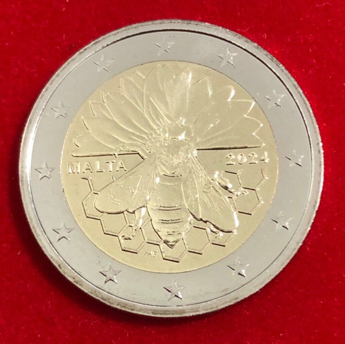 Euro malta 2024 - ape, fdc