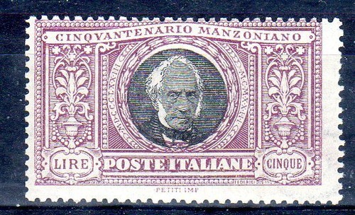 Regno 1923 manzoni lire - 1923,