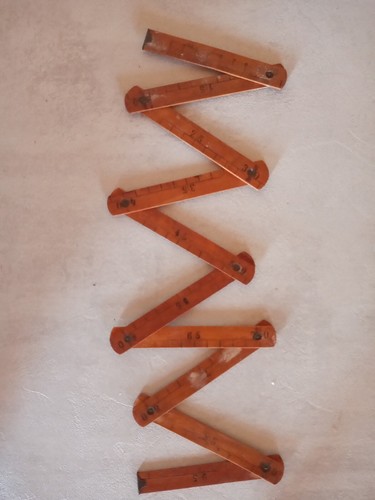Metro legno originale - in,