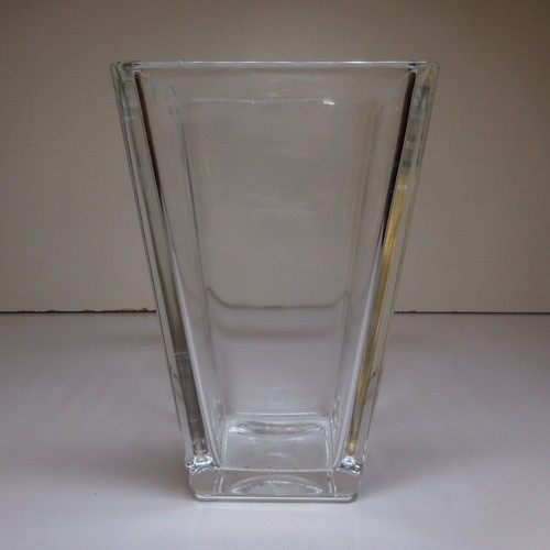 Vaso recipiente quadrato vetro - vaso,