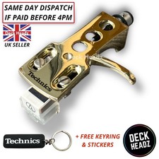 Cuffia oro con cartuccia e