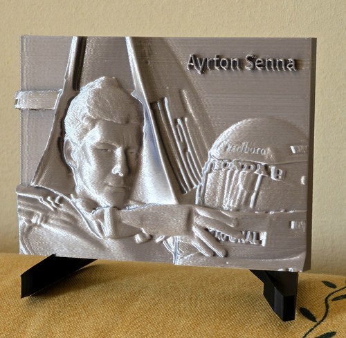 Ayrton senna quadretto - ayrton, a