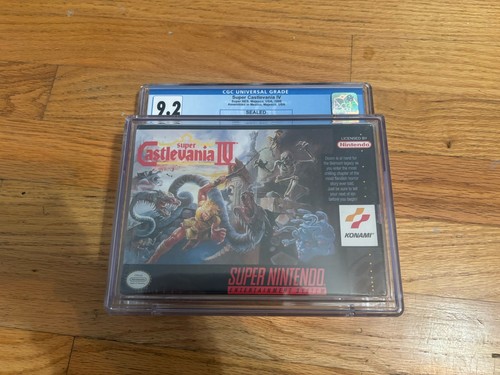 Super castlevania snes cgc - super,