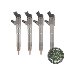 KIT 4 Iniettori Bosch 0445110418 Iveco daily Fiat ducato Citroen Peugeot