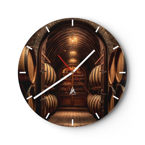 Orologio parete vetro - da, in