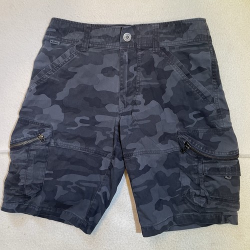 Pantaloncini cargo mimetici
