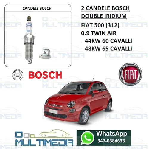 Candele bosch double iridium - bosch,