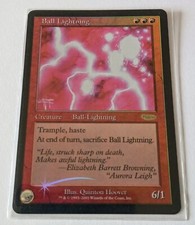 Carta Magic Ball Lightning