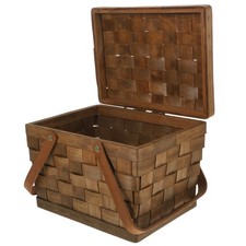 Cestino Con Coperchio Cestino
