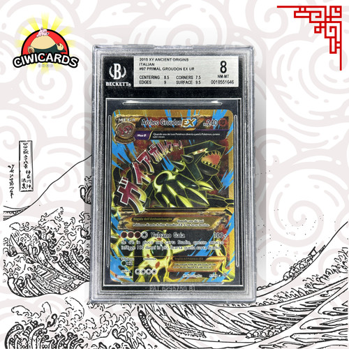 Pokemon archeo groudon - pokemon, ex