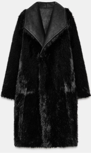 Cappotto pelliccia sintetica