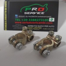 COPPIA 2X MORSETTI BATTERIA
