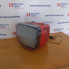TV Brionvega Doney 12 Pollici Serie U Arancione Design Zanuso e Sapper Anni 70