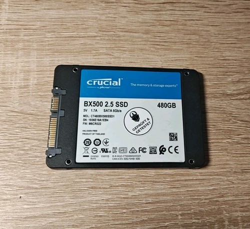 Ssd crucial 480gb con windows - ssd,