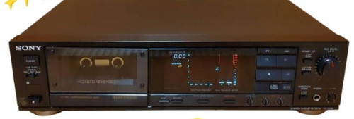 Sony stereo cassette deck - sony,