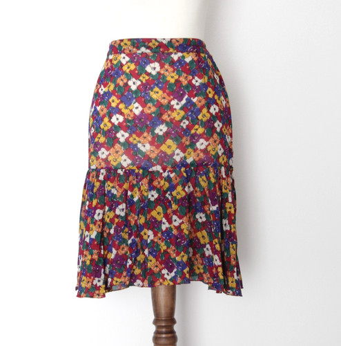 Gonna vintage pura - vintage, seta