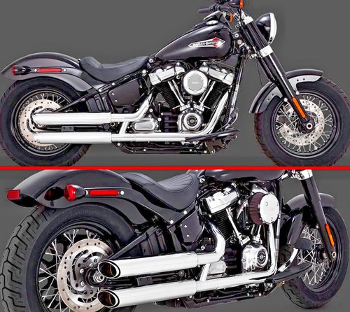 Marmitte softail fatboy - fatboy, slim