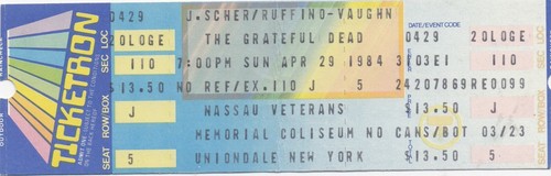 Biglietto grateful dead - biglietto,