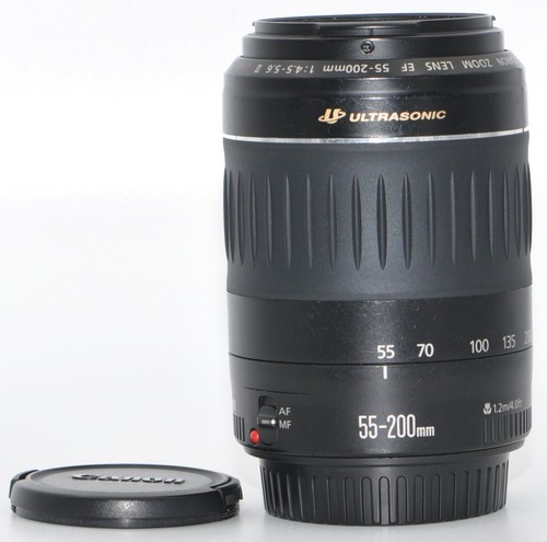 Obiettivo canon 200mm - obiettivo, 55-200mm