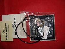 Collana uomo caucciù croce