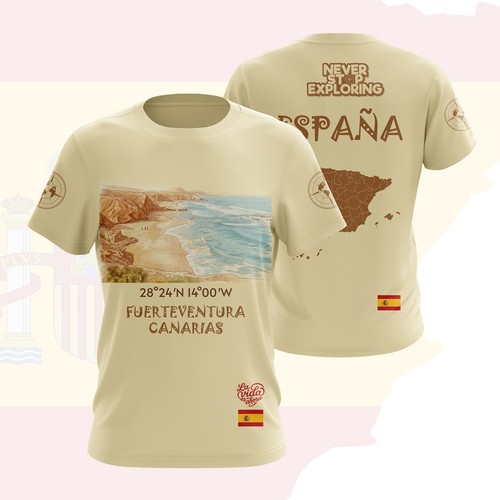 Fuerteventura spagna maglietta - fuerteventura,
