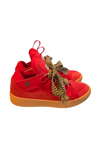 Sneaker lanvin curb pelle - in,